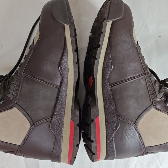 NEW Nike Air Boots Women's 7 Force 1 Premium High Top Street Hiker Brown Red - Picture 8 of 12
